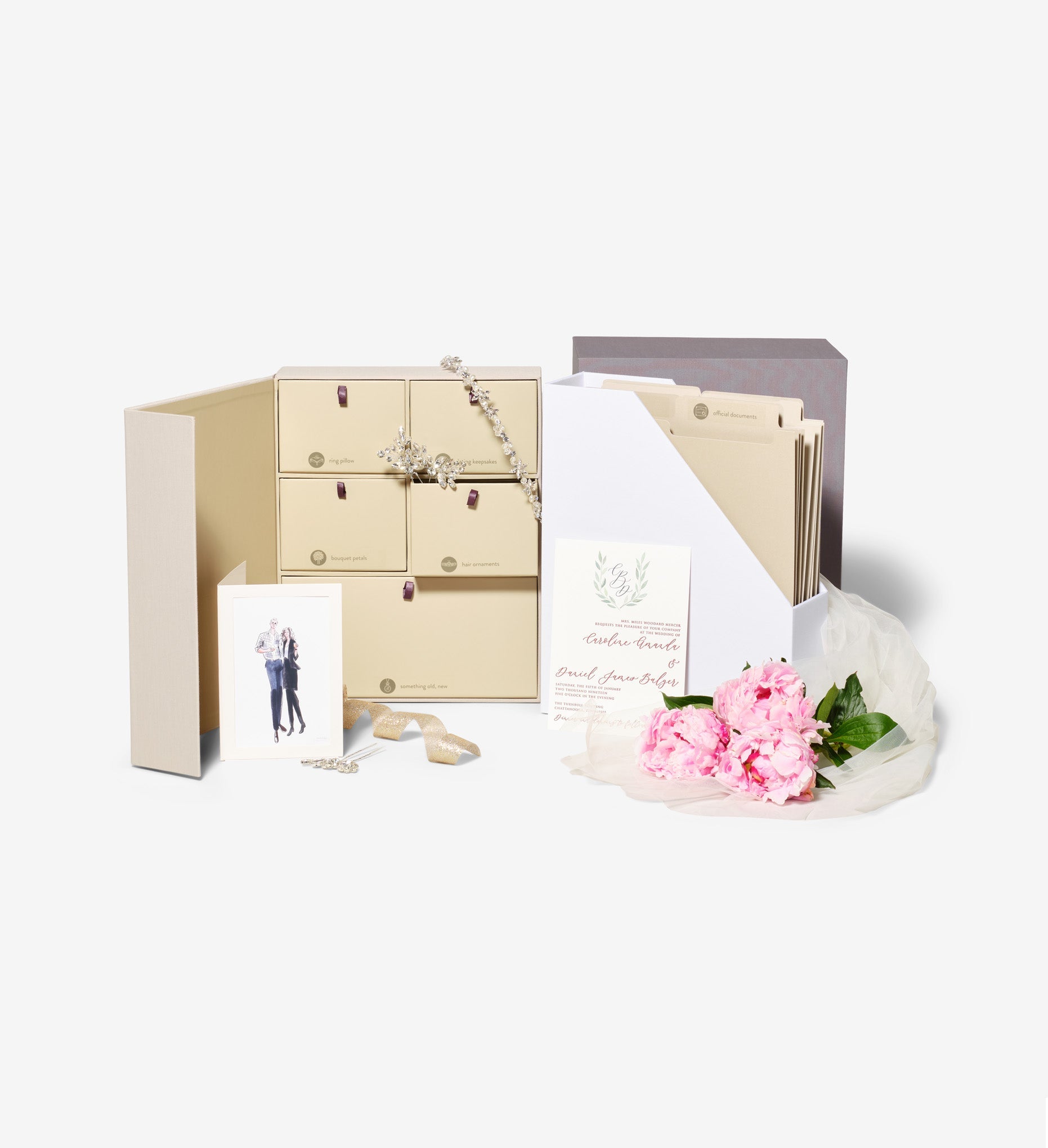 Wedding Deluxe Keepsake Box