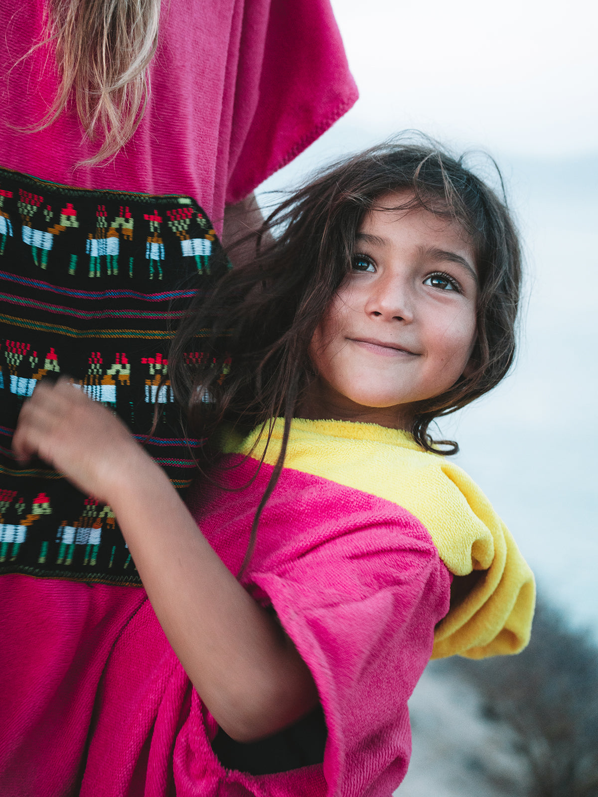 X Surreal Towel Poncho: Unisex