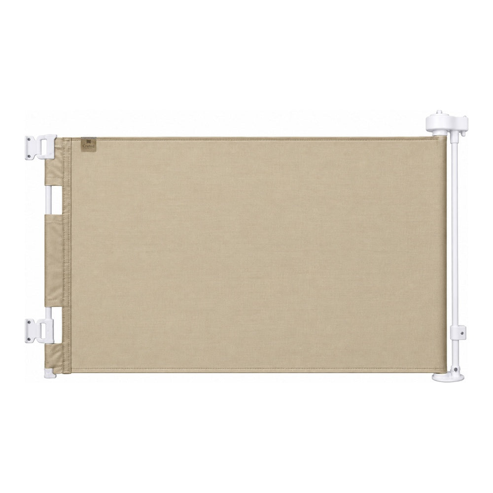 Oil Waxed Canvas Pet Safety Gate – Durable, Waterproof, Vintage-inspired | Fit Openings From 27.6" To 55" Wide And Stand 33"