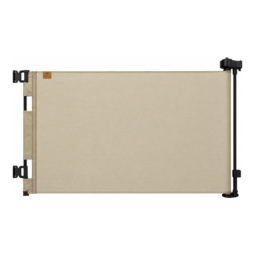 Oil Waxed Canvas Pet Safety Gate – Durable, Waterproof, Vintage-inspired | Fit Openings From 27.6" To 55" Wide And Stand 33"