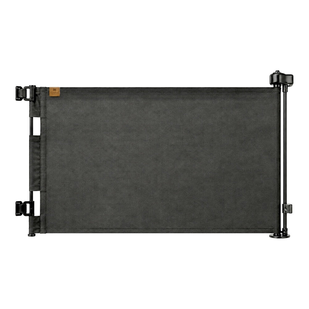 Oil Waxed Canvas Pet Safety Gate – Durable, Waterproof, Vintage-inspired | Fit Openings From 27.6" To 55" Wide And Stand 33"