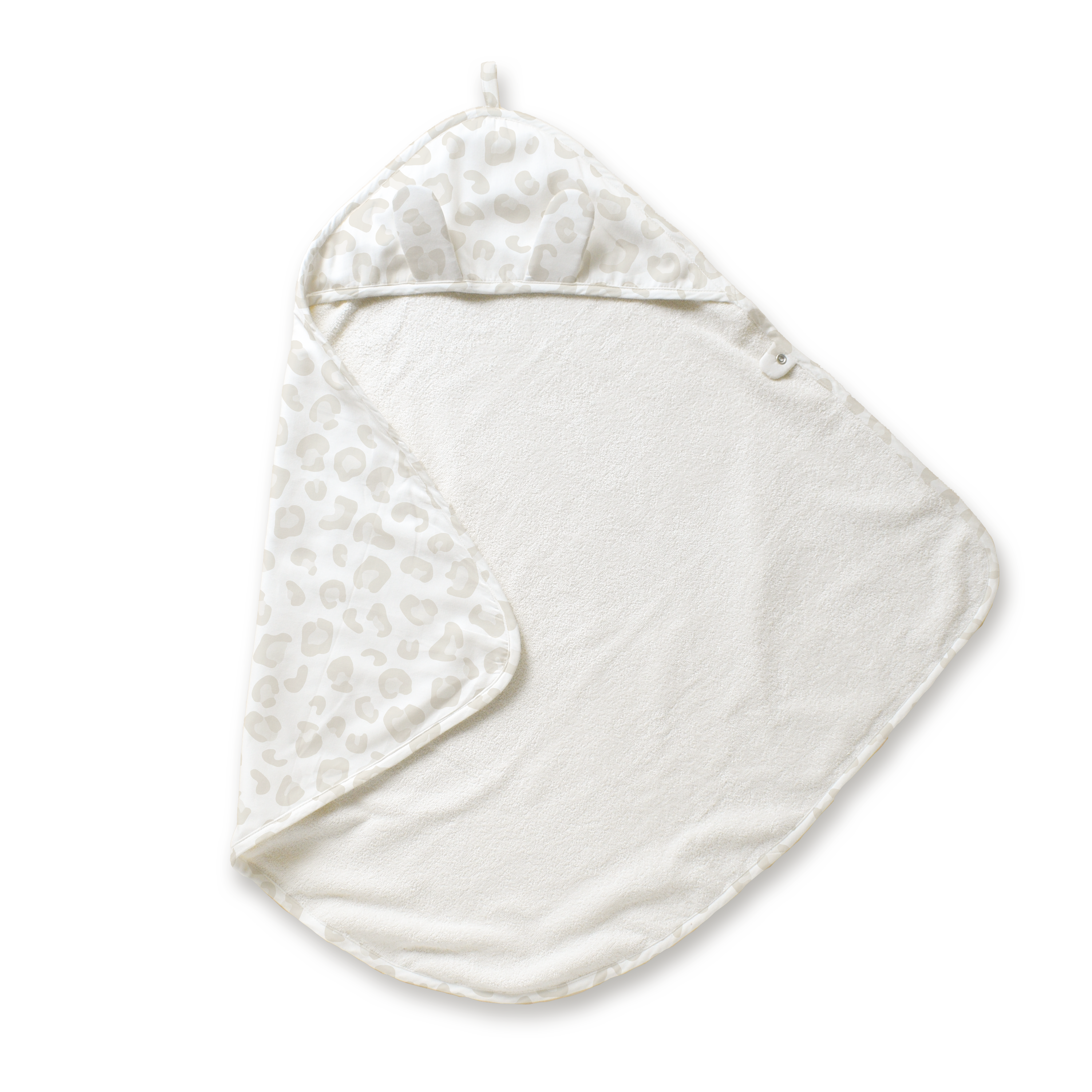 Organic Cotton Hooded Baby Towel & Poncho - Wild