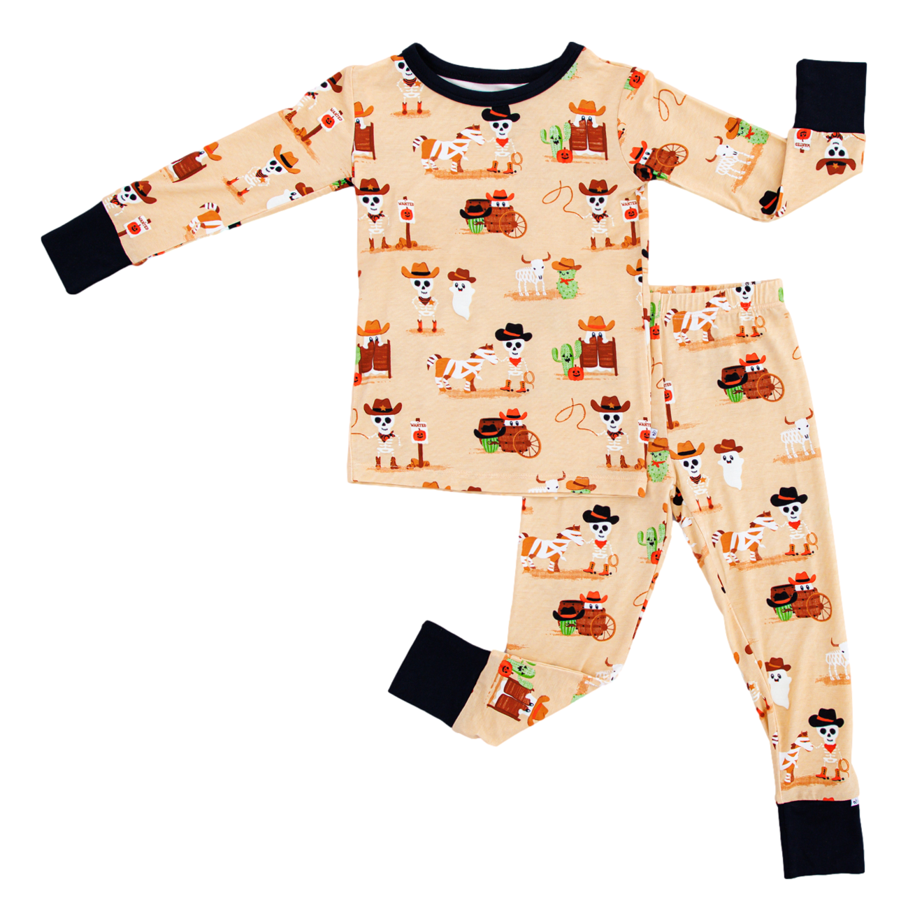 Willie 2-piece Glow-in-the-dark Pajamas: Long