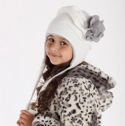 Girls Winter Sherpa Fleece Lined Polar Hat