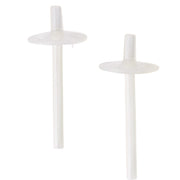 Silicone Straw Tops, 2 Pack