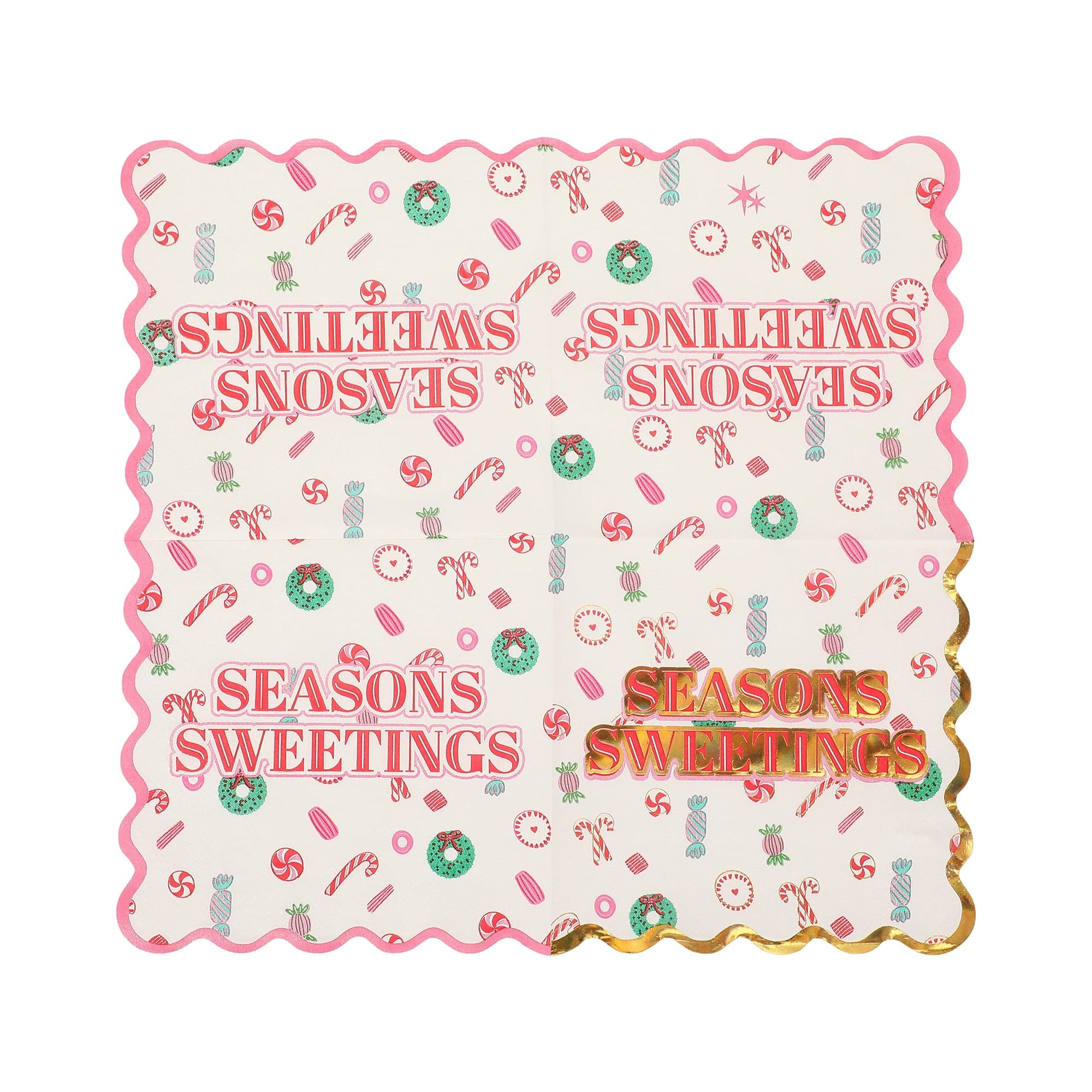 Season’s Sweetings Napkins (20 Count)