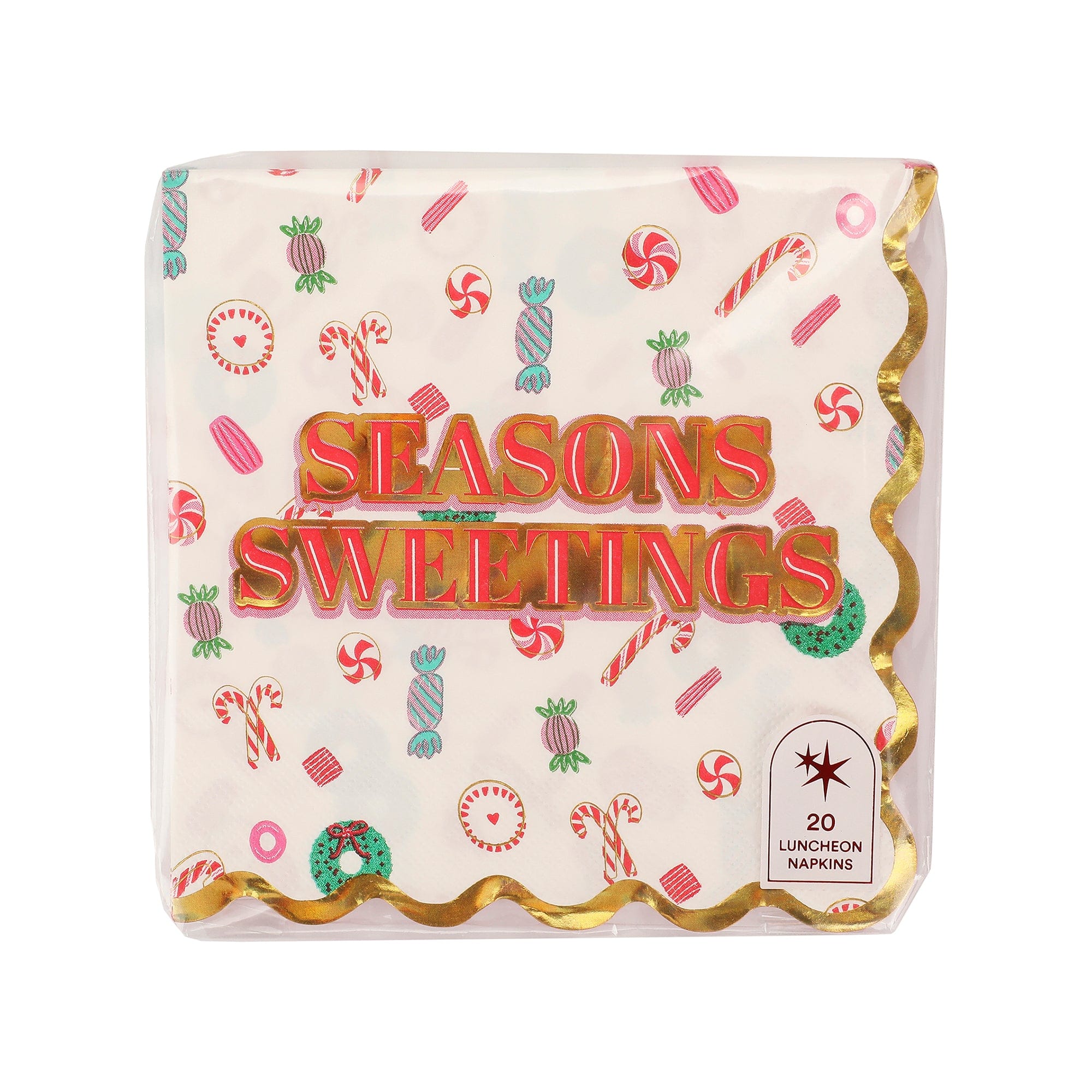 Season’s Sweetings Napkins (20 Count)