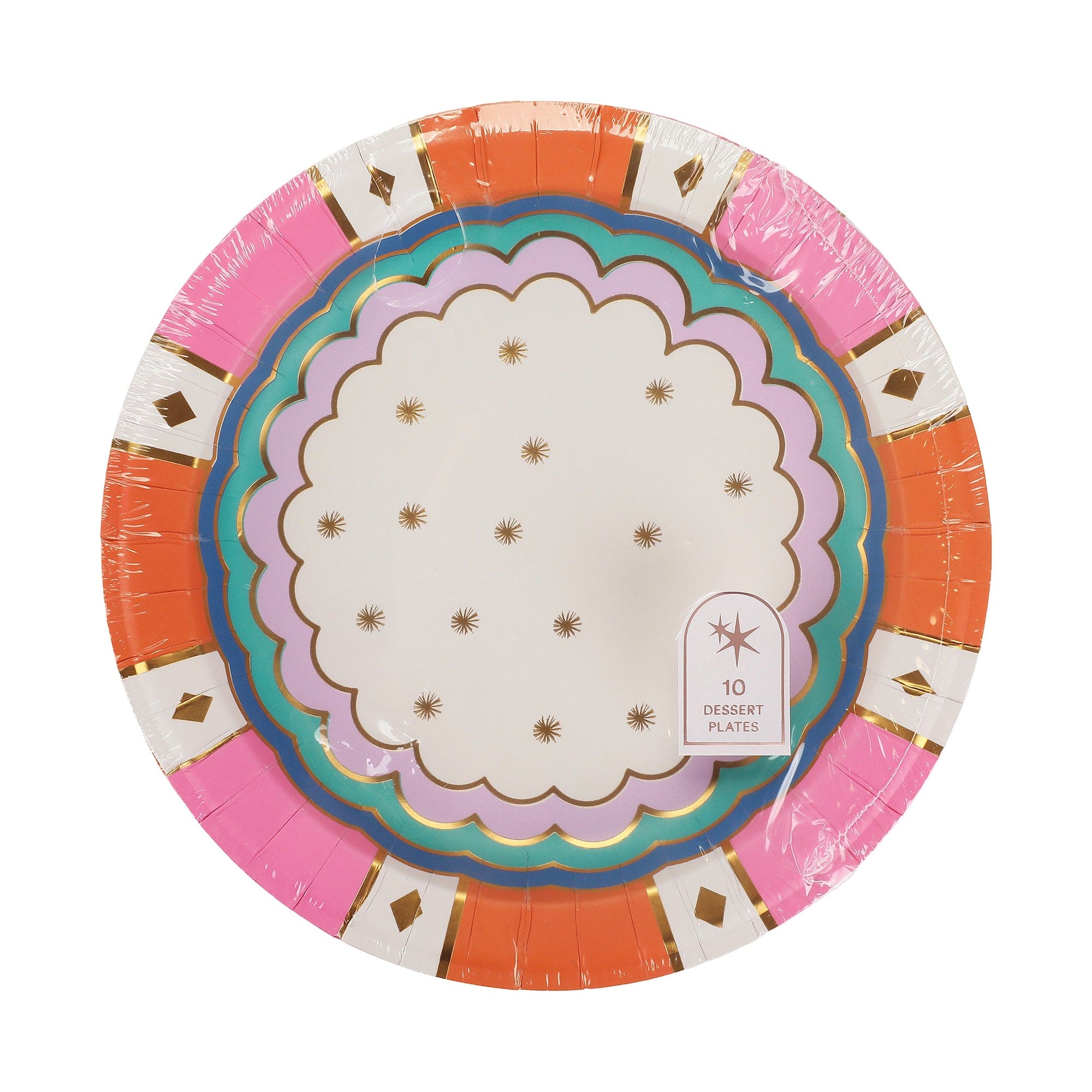 Circus Soirée Dessert Plates (10 Count)