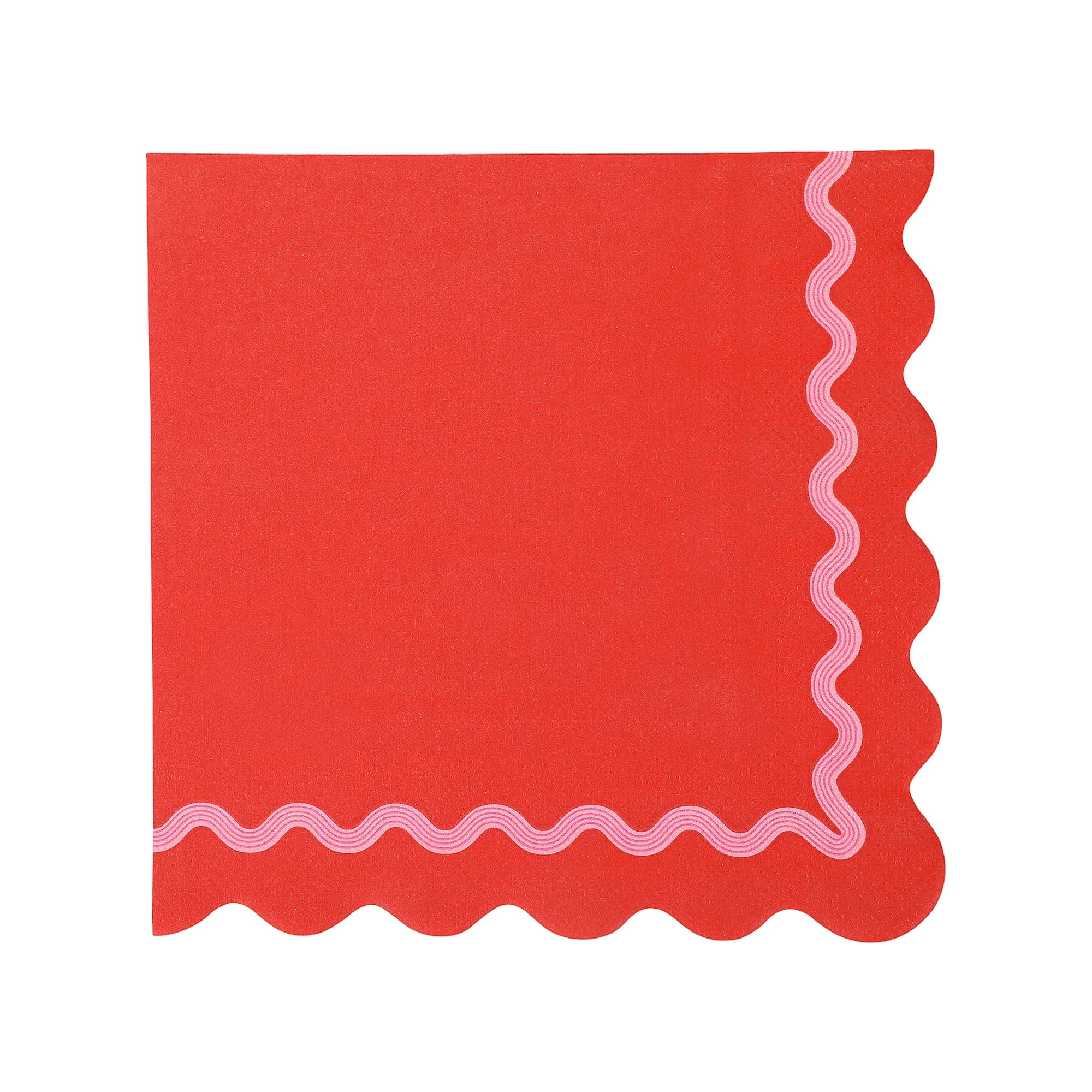 Rainbow Ric Rac Assorted Lunch Napkins (20 Count)
