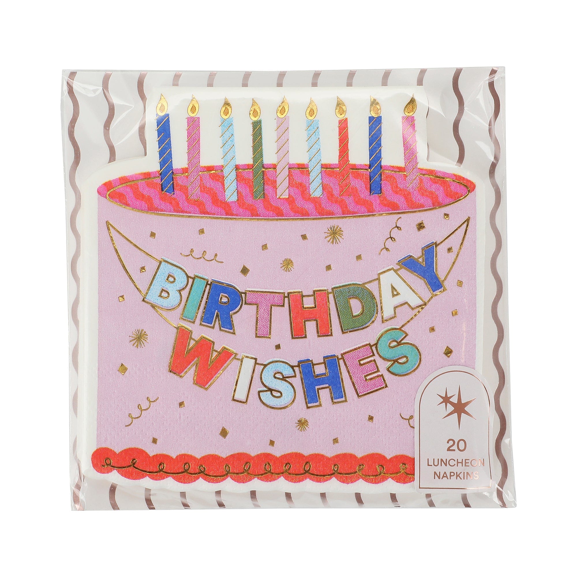 Birthday Wishes Napkins (20 Count)