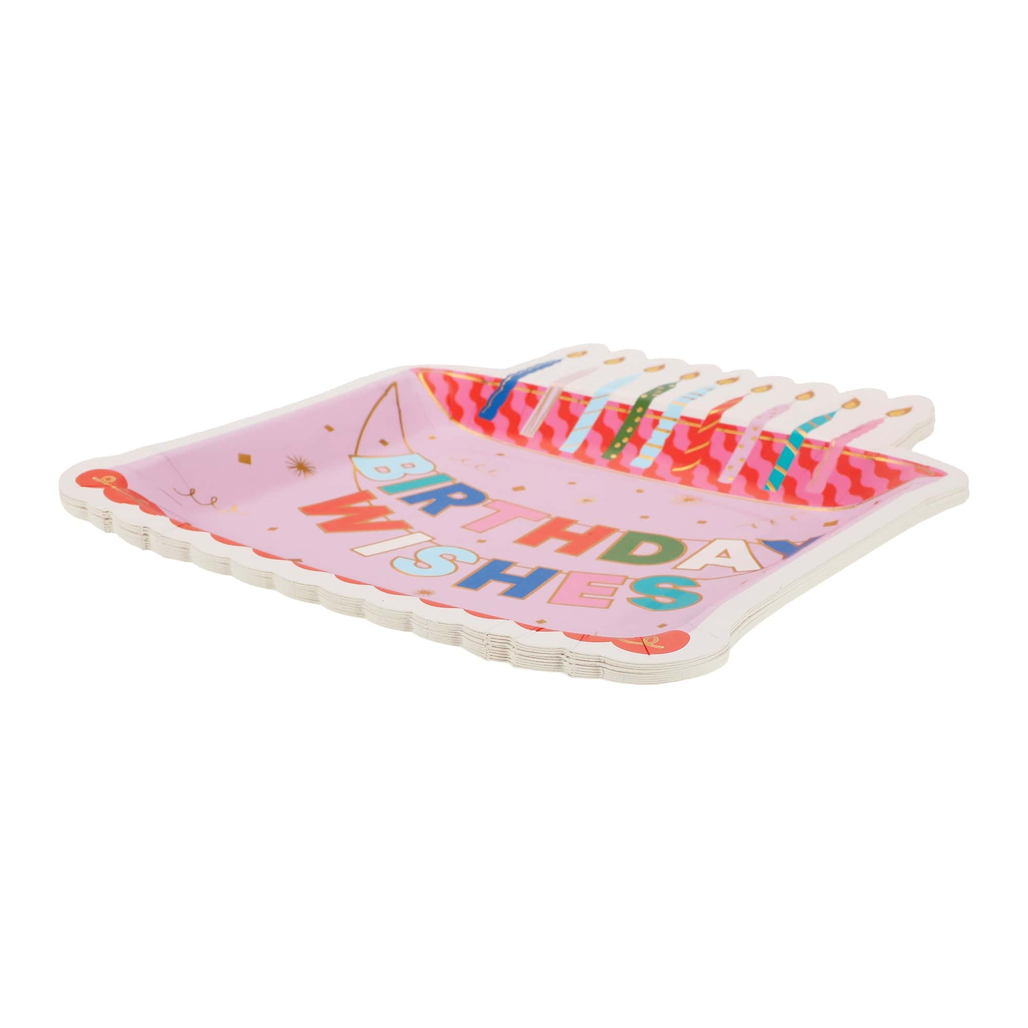 Birthday Wishes Dessert Plates (10 Count)