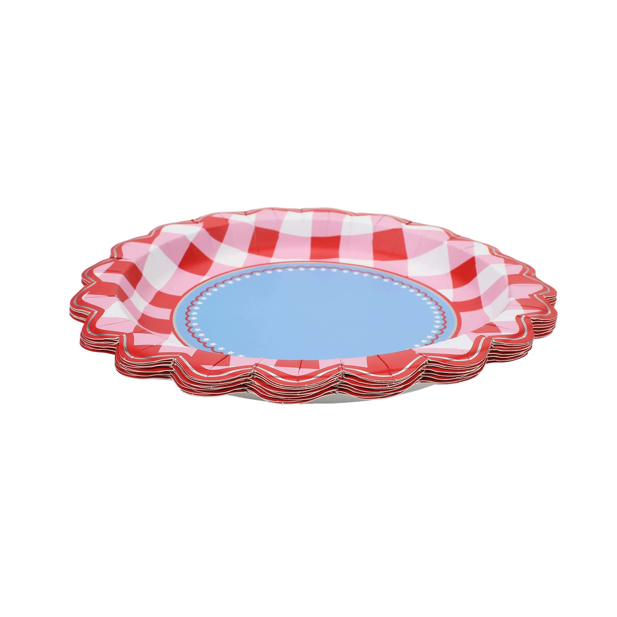 Picnic Perfect Gingham Dinner Plates (10 Ct)