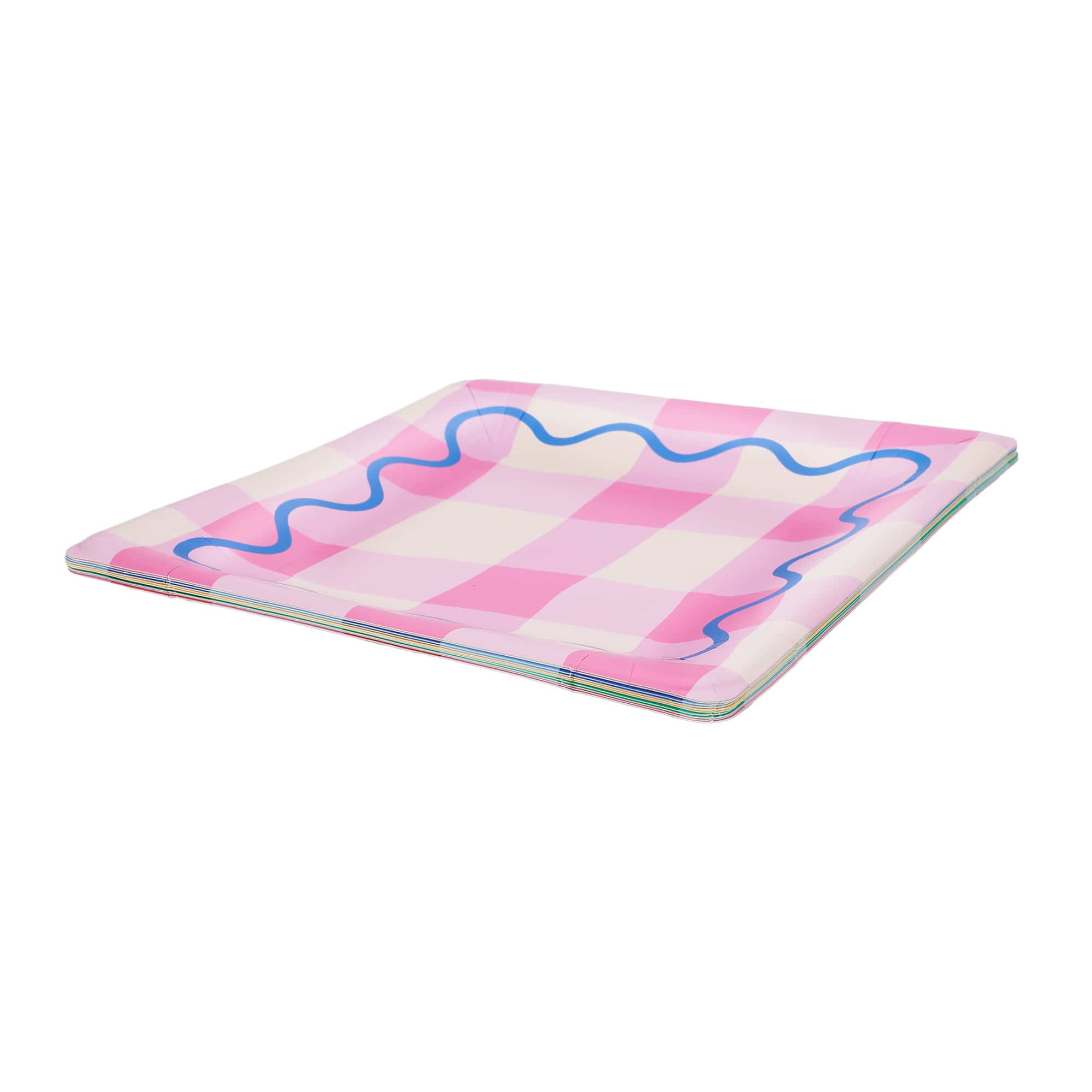 Colowave Gingham Dinner Plates (10 Ct)