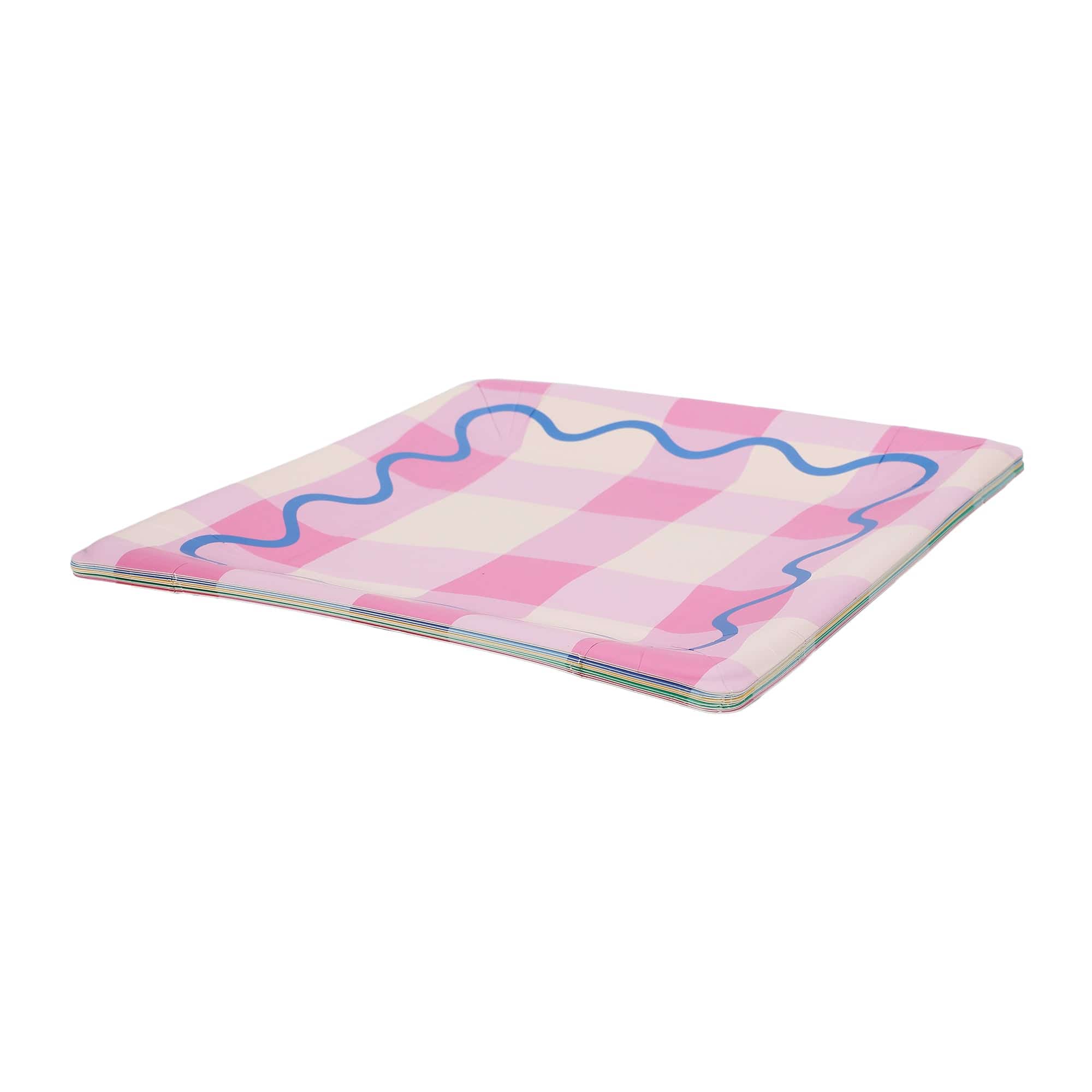 Colowave Gingham Dinner Plates (10 Ct)