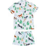 Women's Skydog Wild & Free Short Pj Set