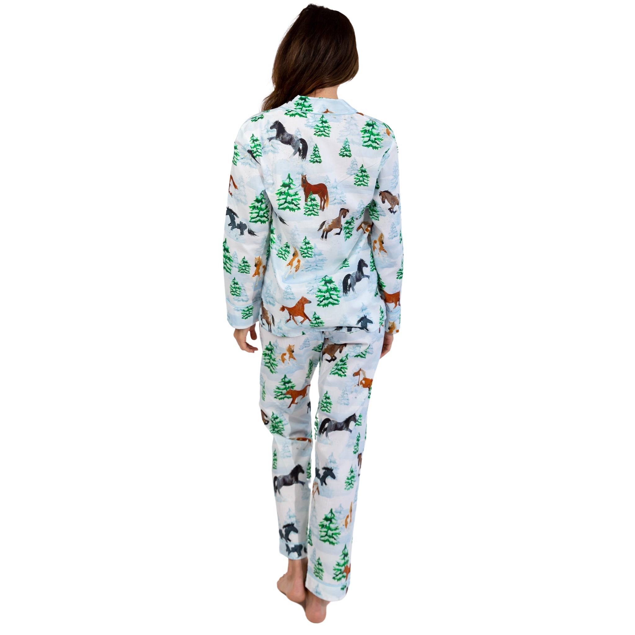 Women's Skydog Long Pj Set