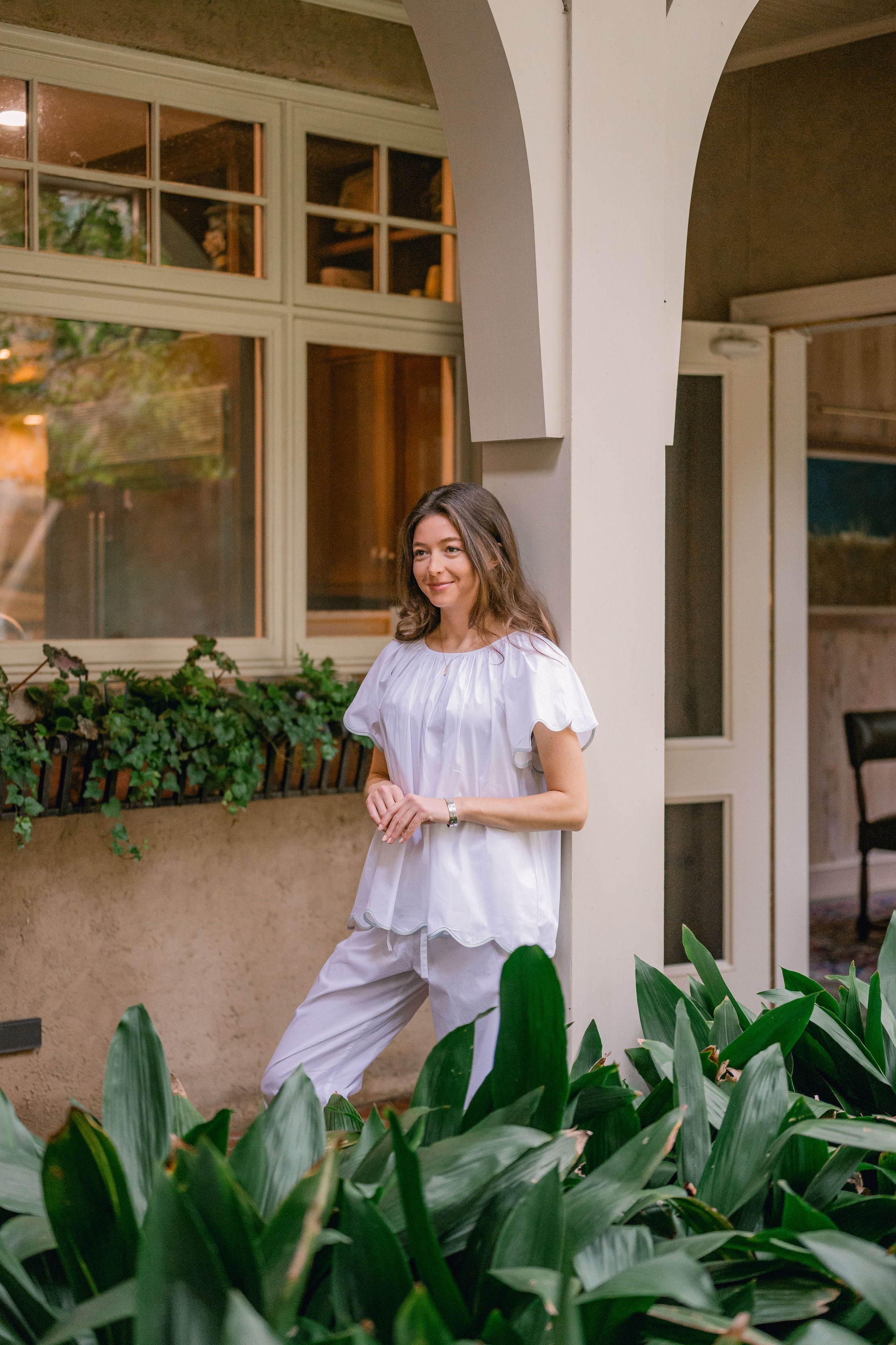 Vandy Cotton Short Sleeve Pajamas