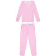 Women's Peony Jersey Long Pj Set