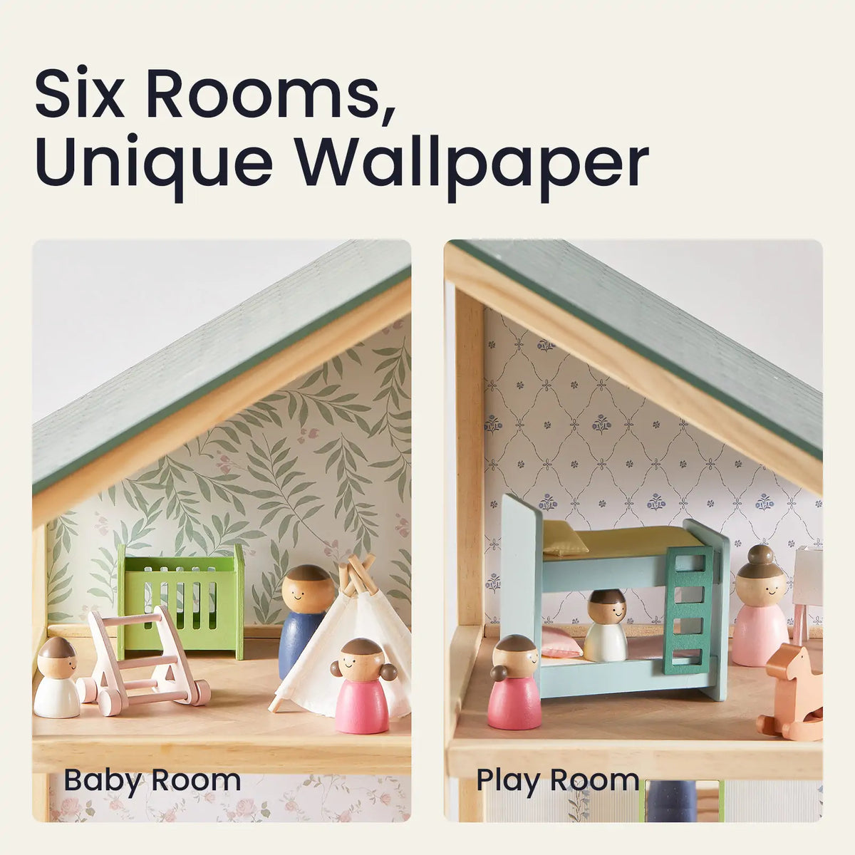® Sweetwood Dollhouse Without Dolls