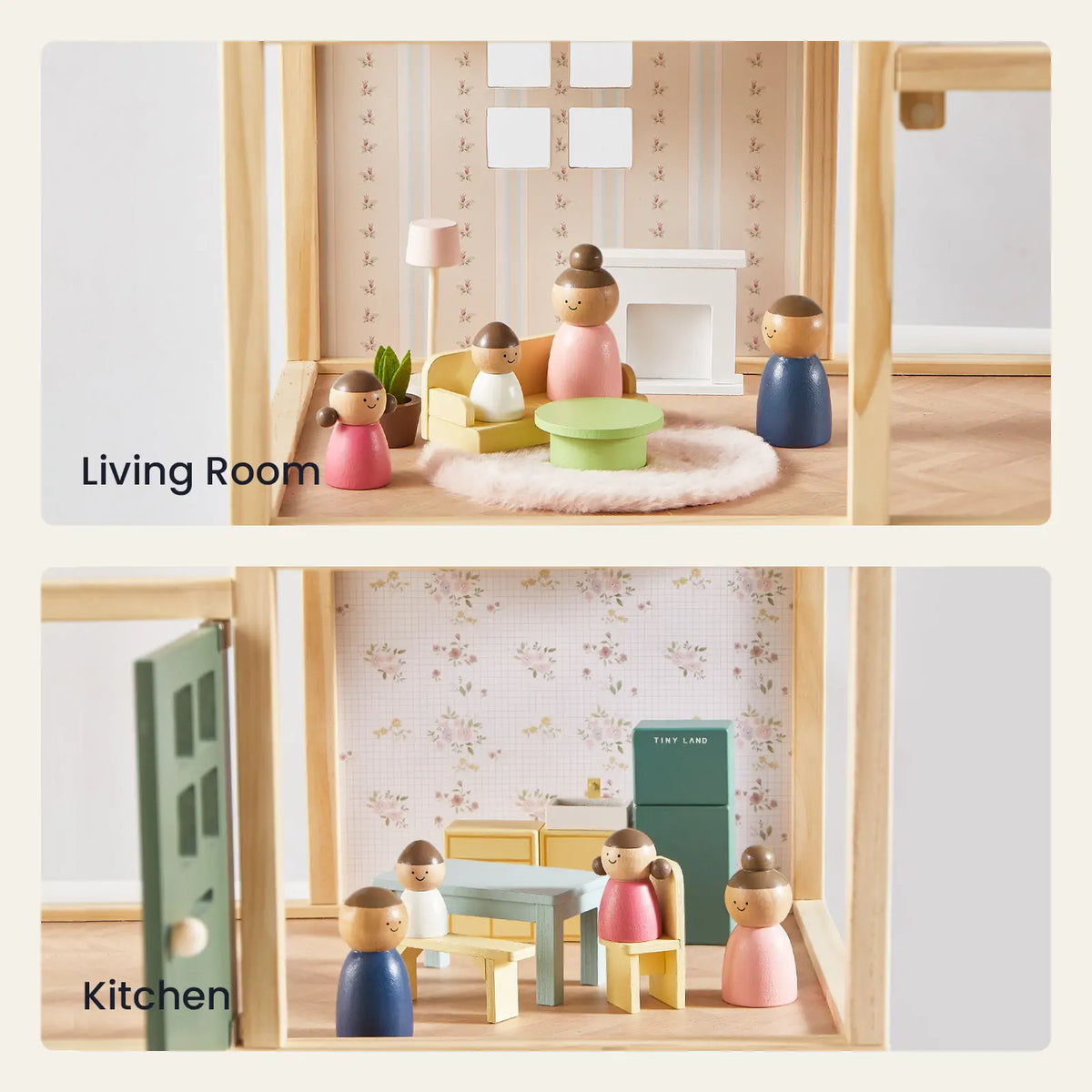 ® Sweetwood Dollhouse Without Dolls