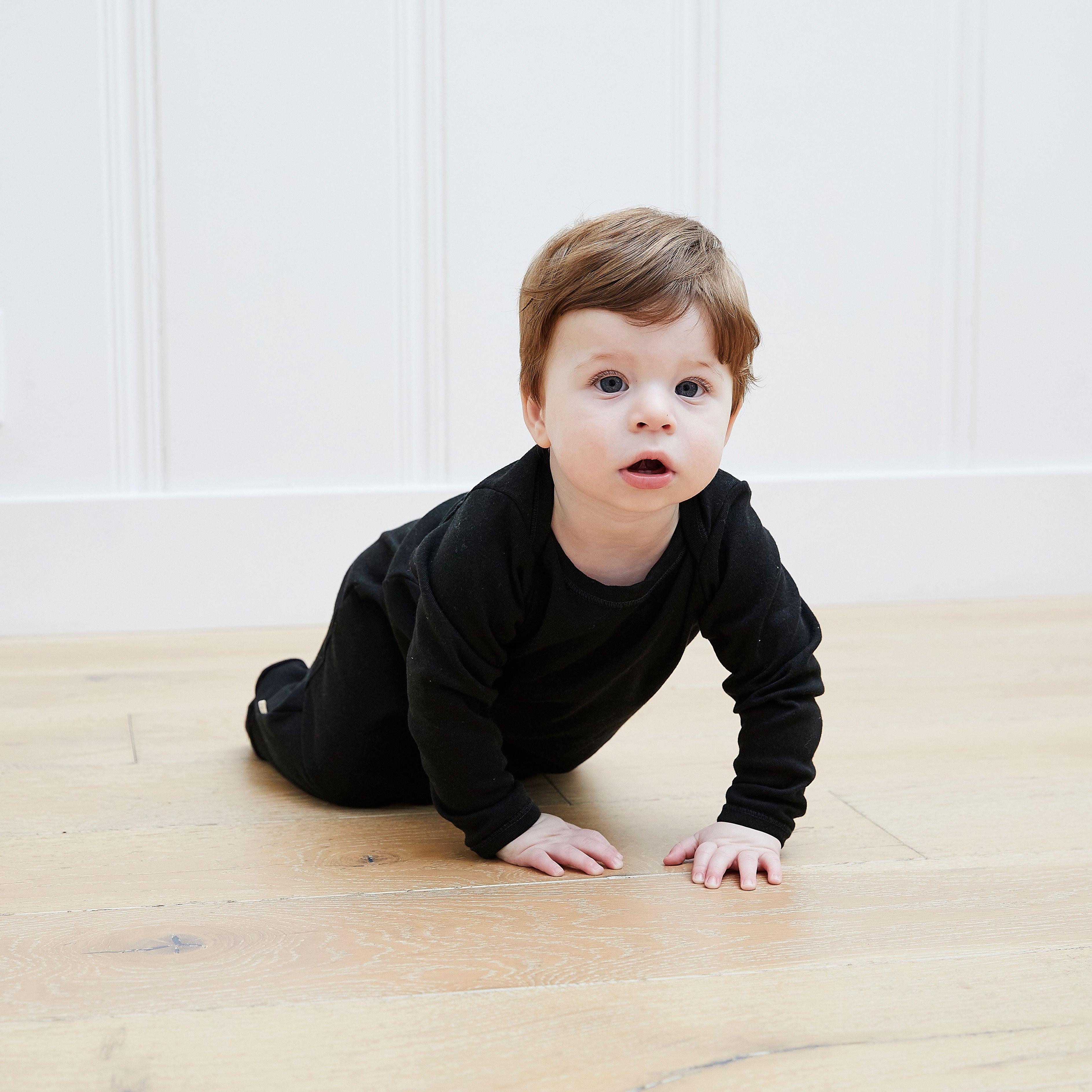 Rib Lap Tee Footie Pajama