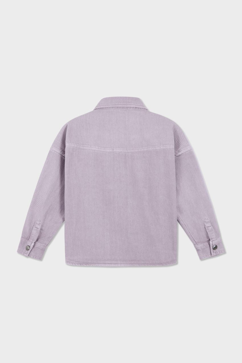 Organic Cotton Denim Overshirt