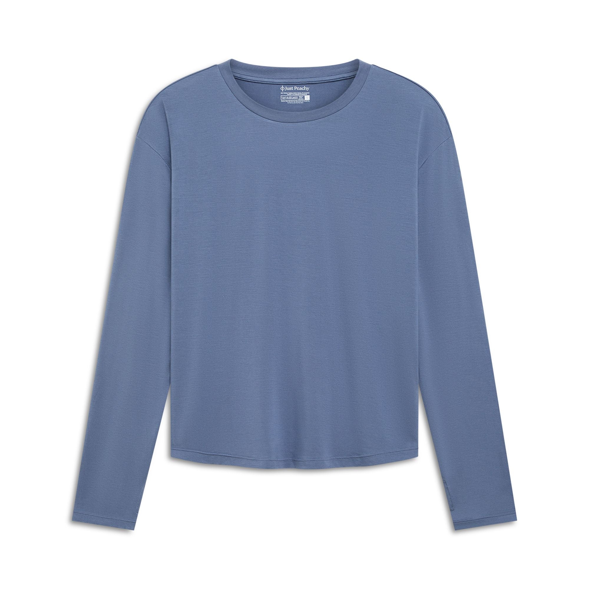 Womens Ultra Soft Tencel™ Micro Modal Long Sleeve Thumb-tee