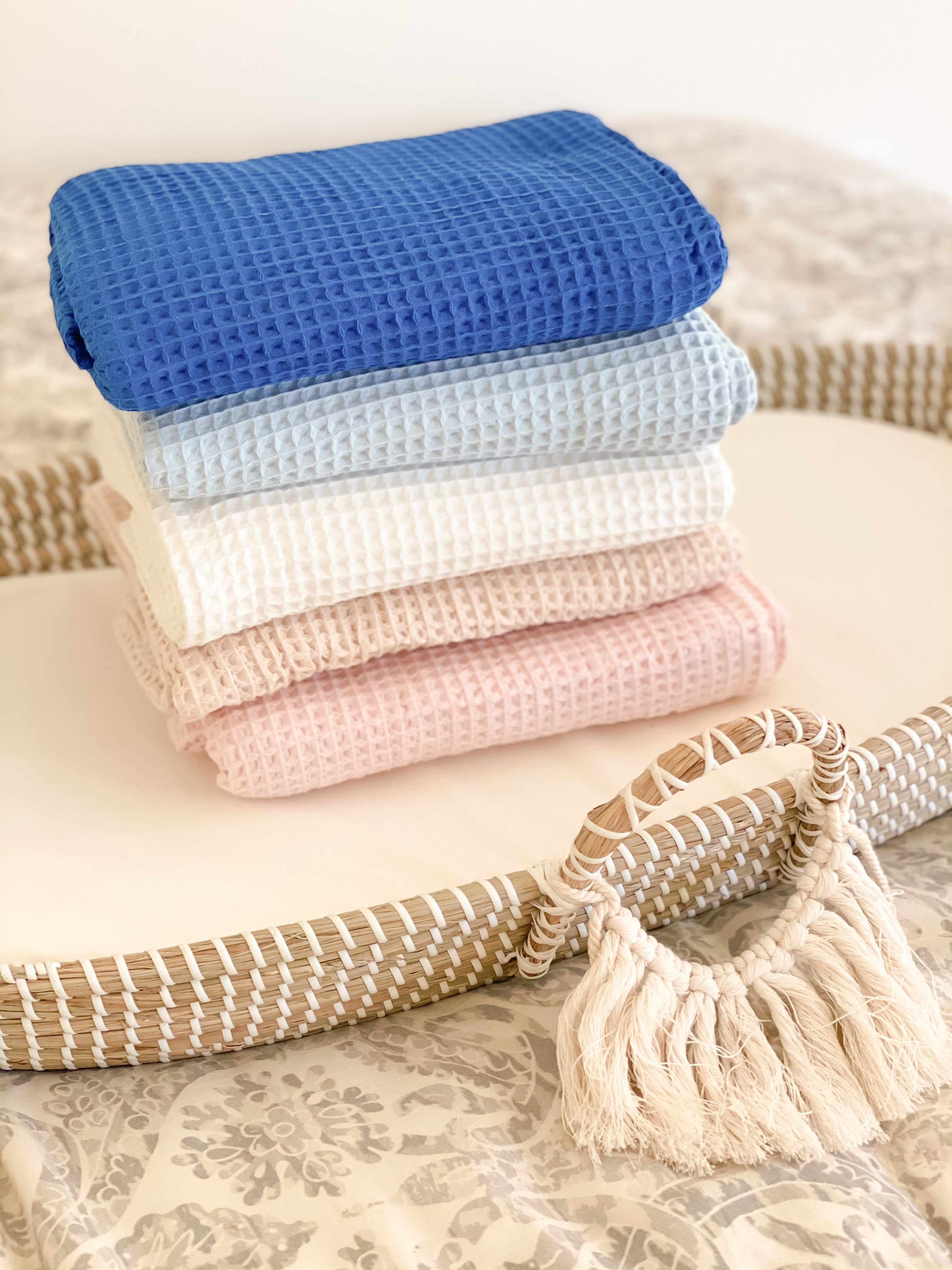 Waffle Blankets - Newborn, Baby, Toddler - 100% Cotton