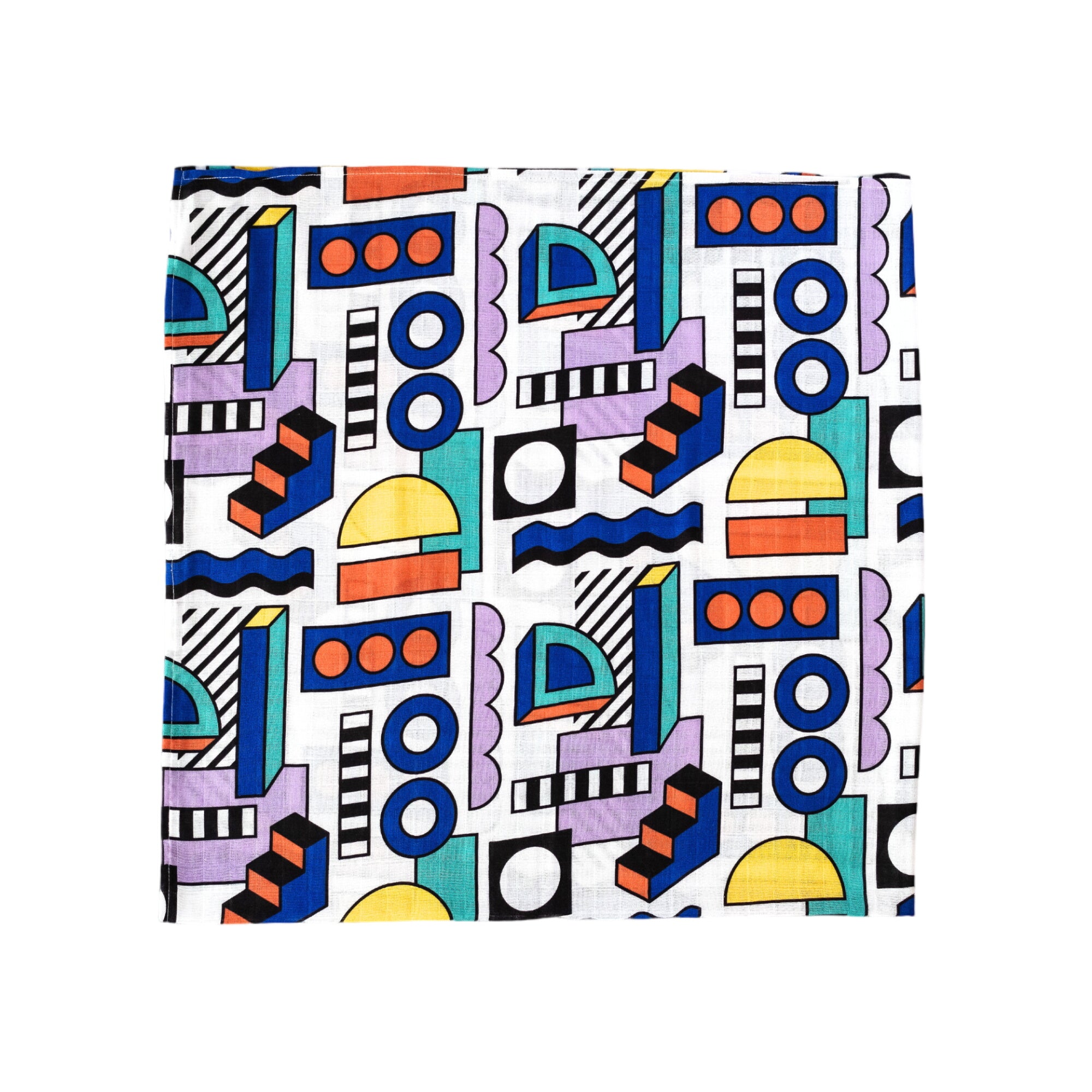 Etta Loves X Walala Studio 'shapes' Muslin - For 5+ Month Old Babies