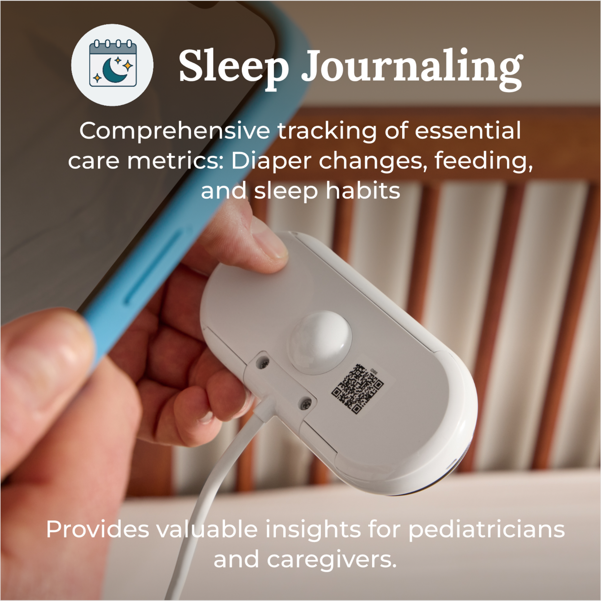 Vue Video And Audio Smart Baby Monitor And Sleep Coaching System