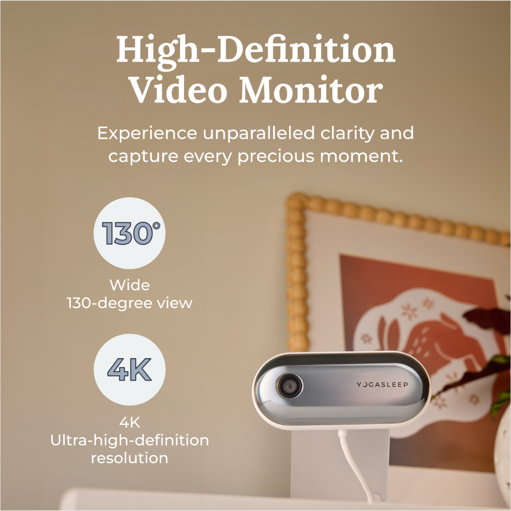Vue Video And Audio Smart Baby Monitor And Sleep Coaching System