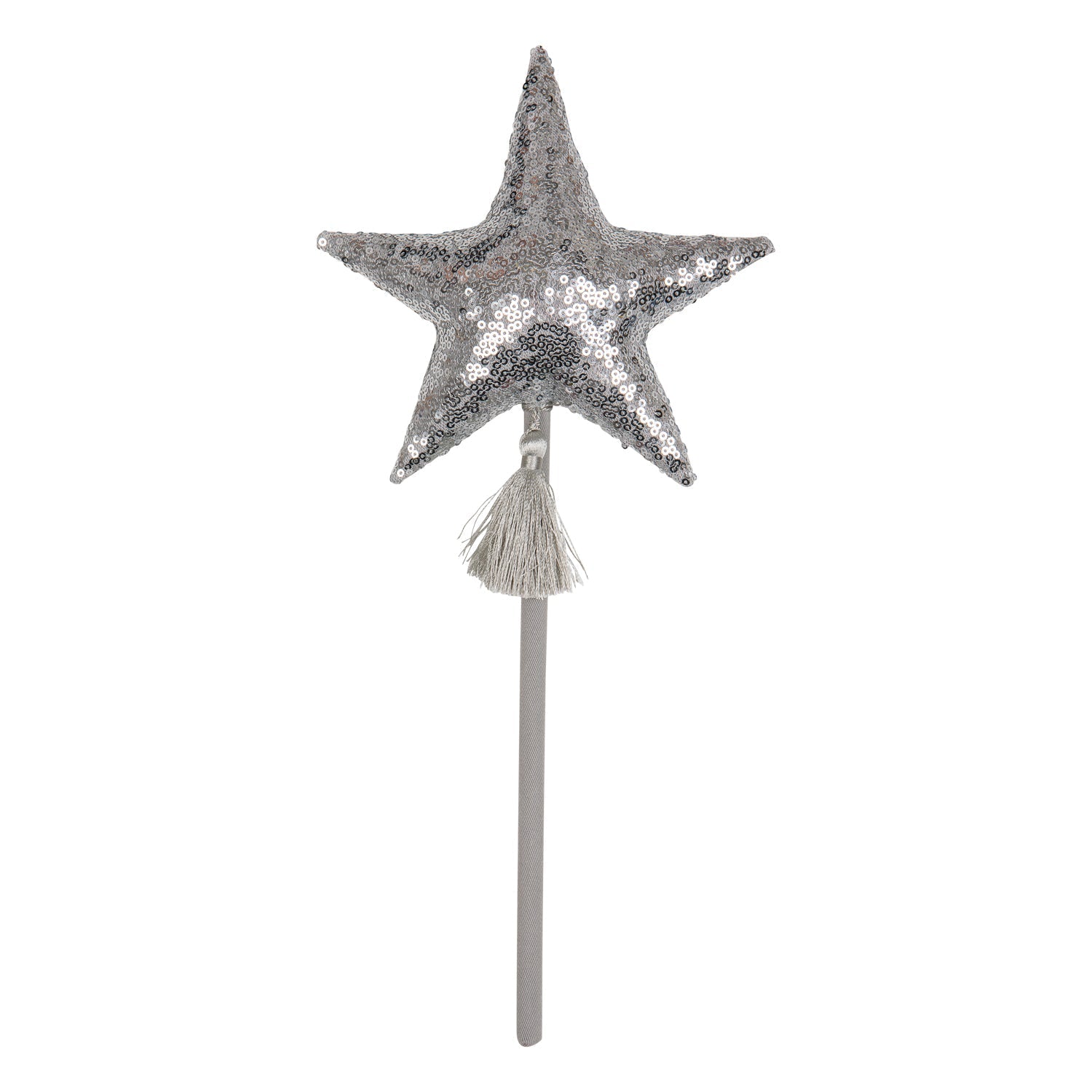 silver Sequins Magic Wand