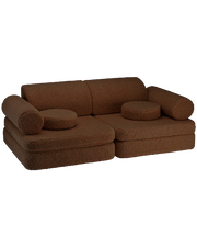 Warm Hazel Settee