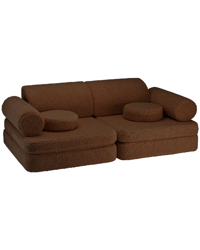 Warm Hazel Settee