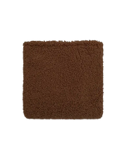 Warm Hazel Square Ottoman Extra Cover