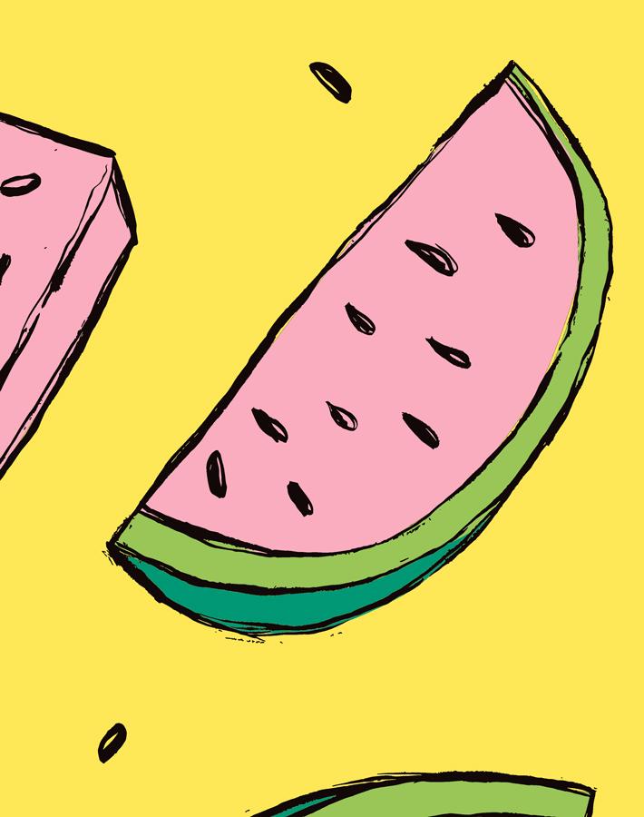 'watermelon' Wallpaper By Tea Collection - Daffodil