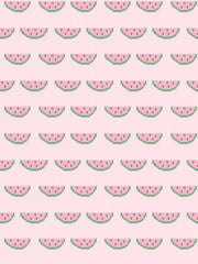 'watermelon Knit' Wallpaper By Tea Collection - Bubblegum