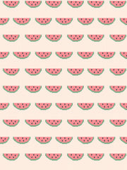 'watermelon Knit' Wallpaper By Tea Collection - Peach