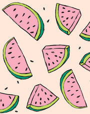 'watermelon' Wallpaper By Tea Collection - Peach
