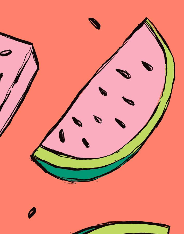 'watermelon' Wallpaper By Tea Collection - Watermelon