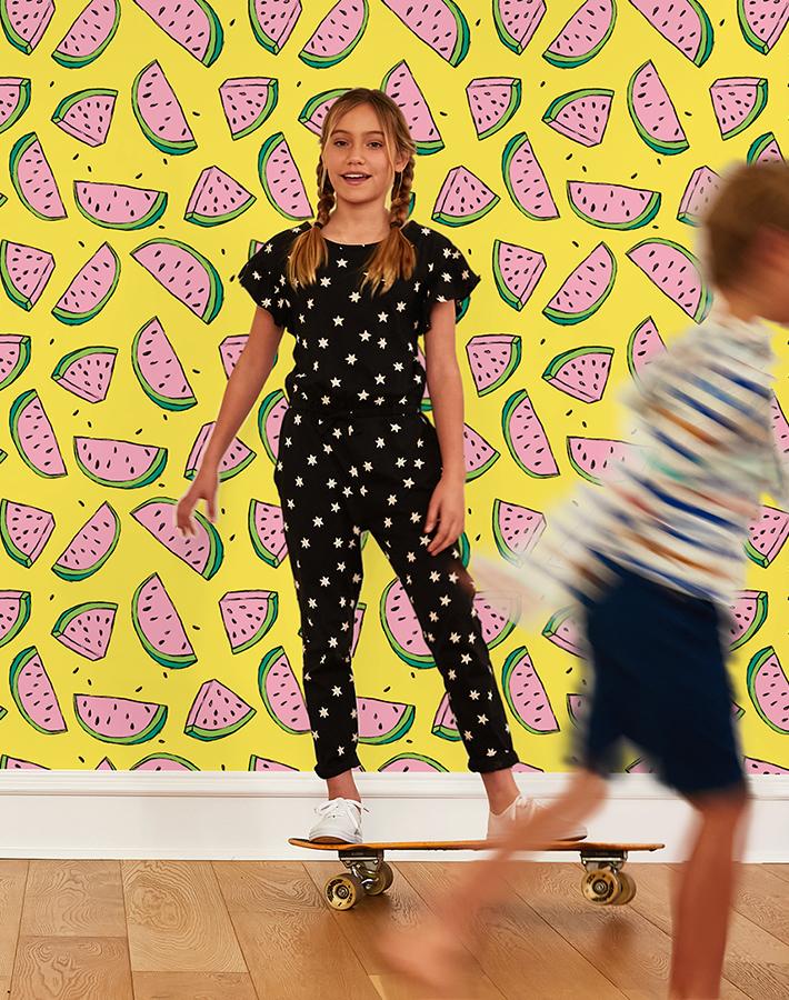 'watermelon' Wallpaper By Tea Collection - Daffodil