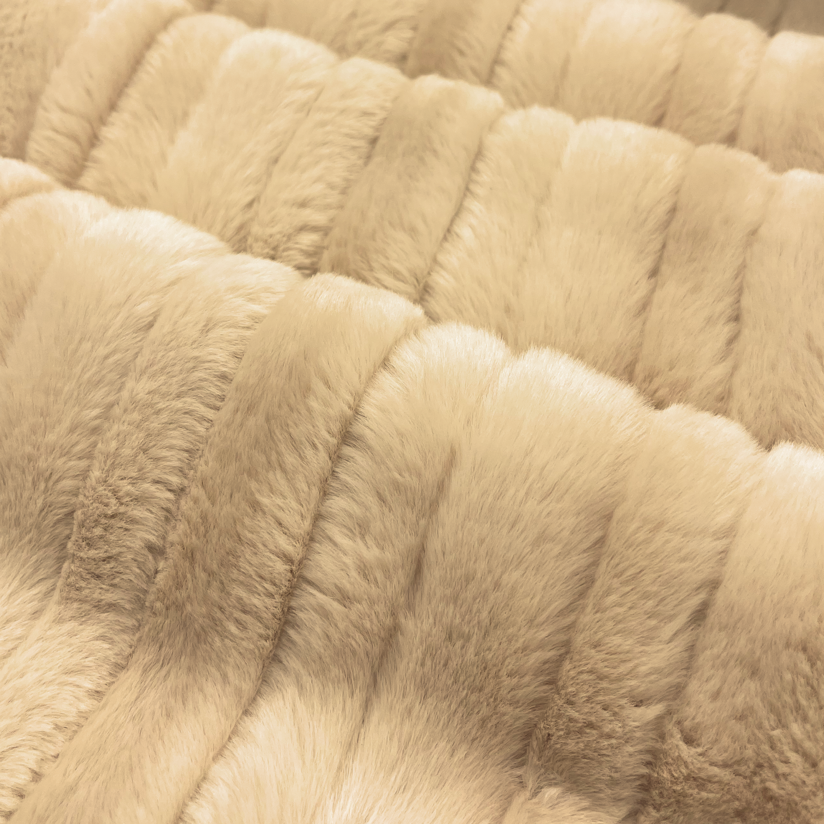 Wave Beige Blanket