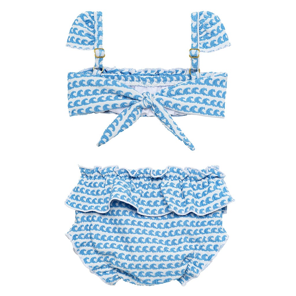 Wave Repeat Mini Cabana Bikini Set