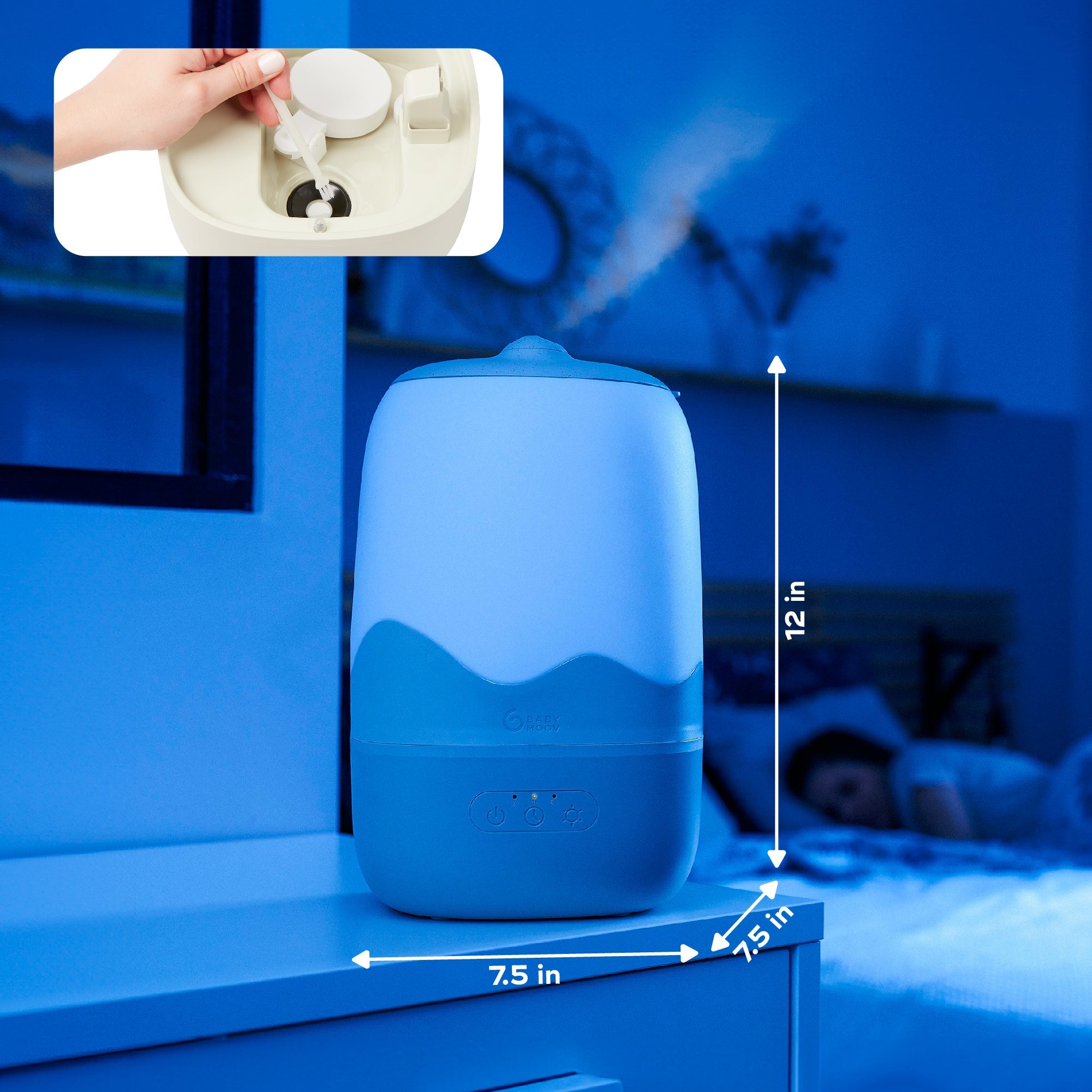 Air Humidifier Cool Mist - Wave