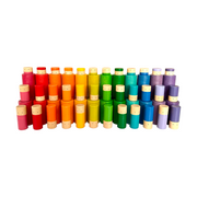 72 Pcs Rainbow Lola Stack & Sort Play Set