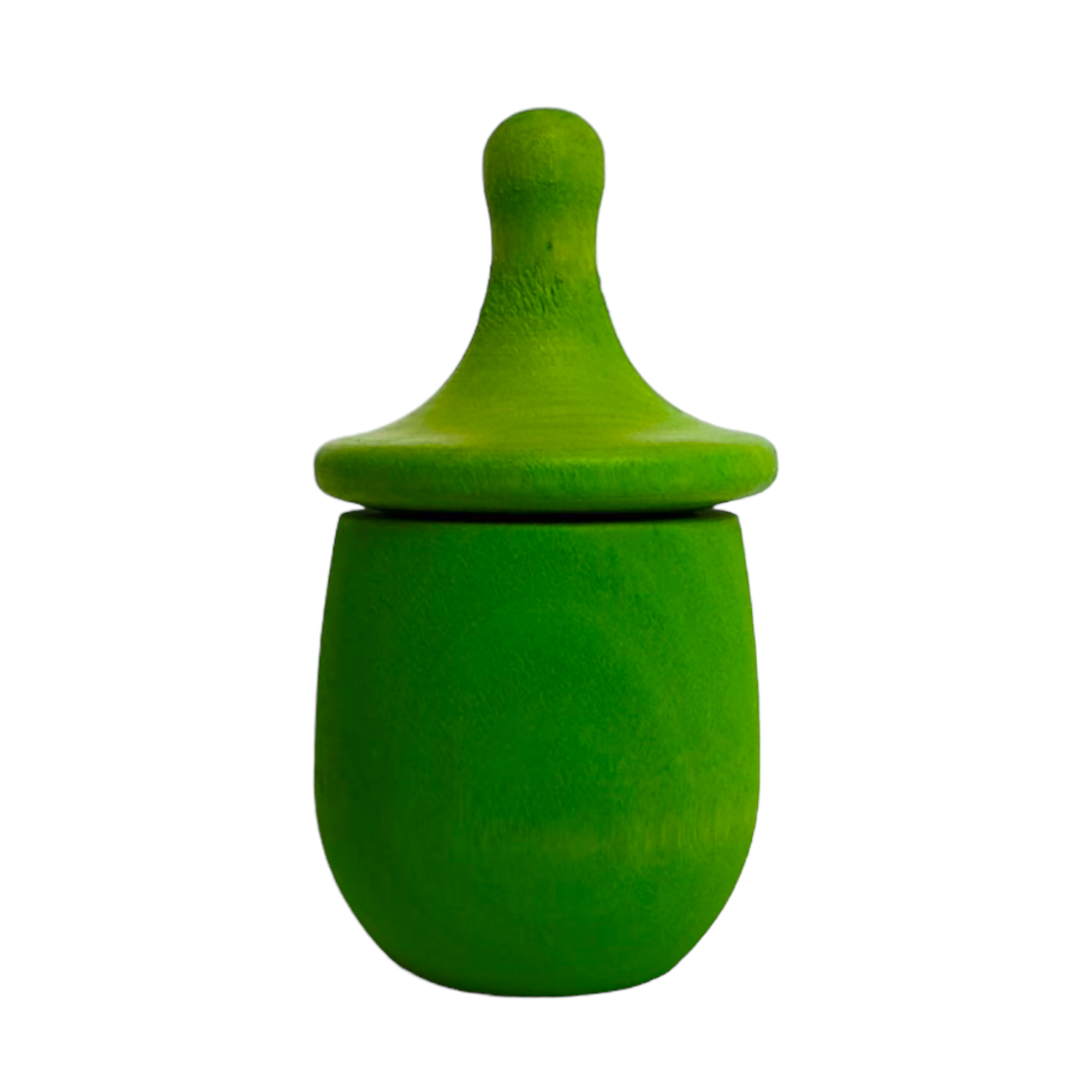 A Set Of 6 Stained Little Thing Wooden Treasure Box In Stained Primary Rainbow Colors