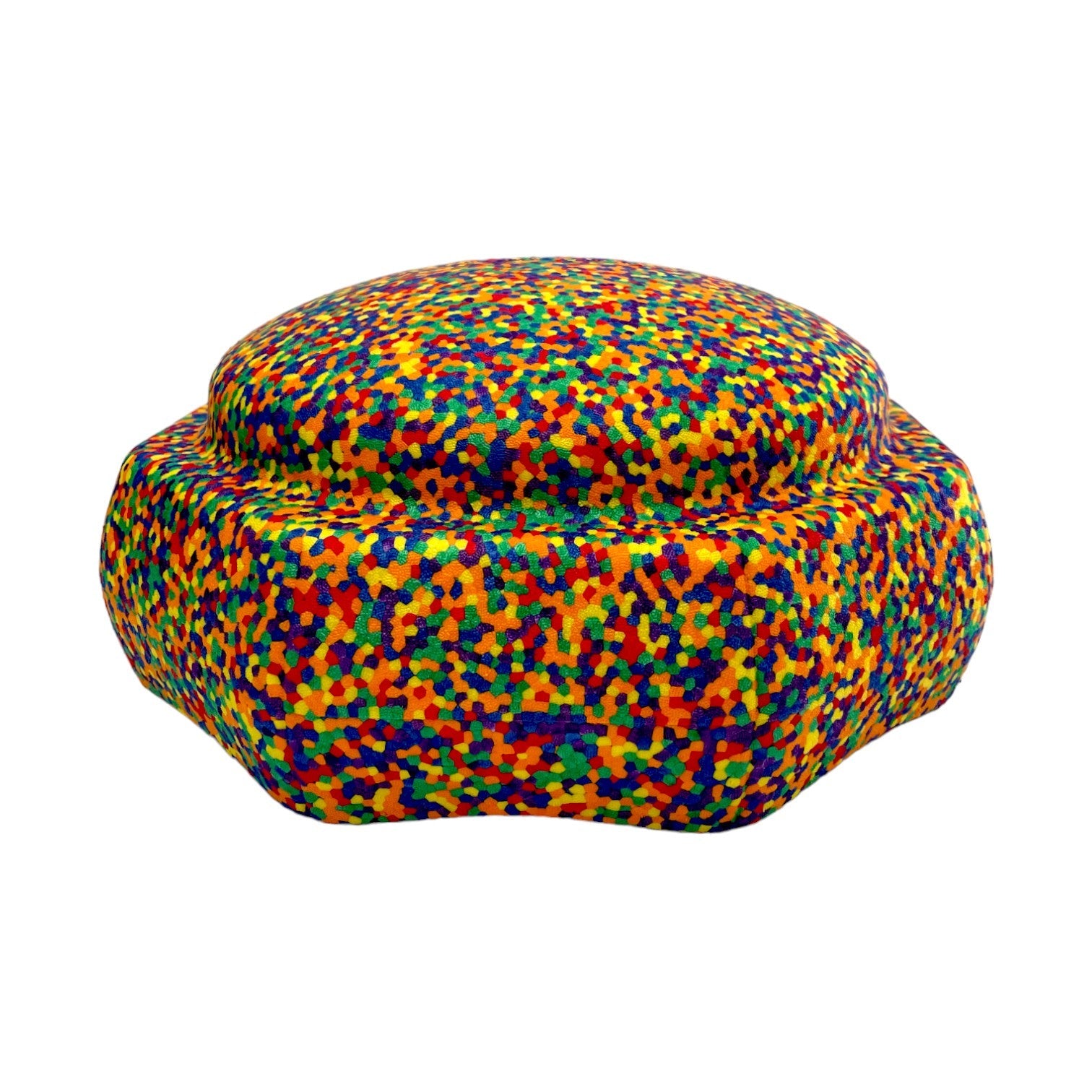 rainbow Confetti Stepping Stone (single Piece)