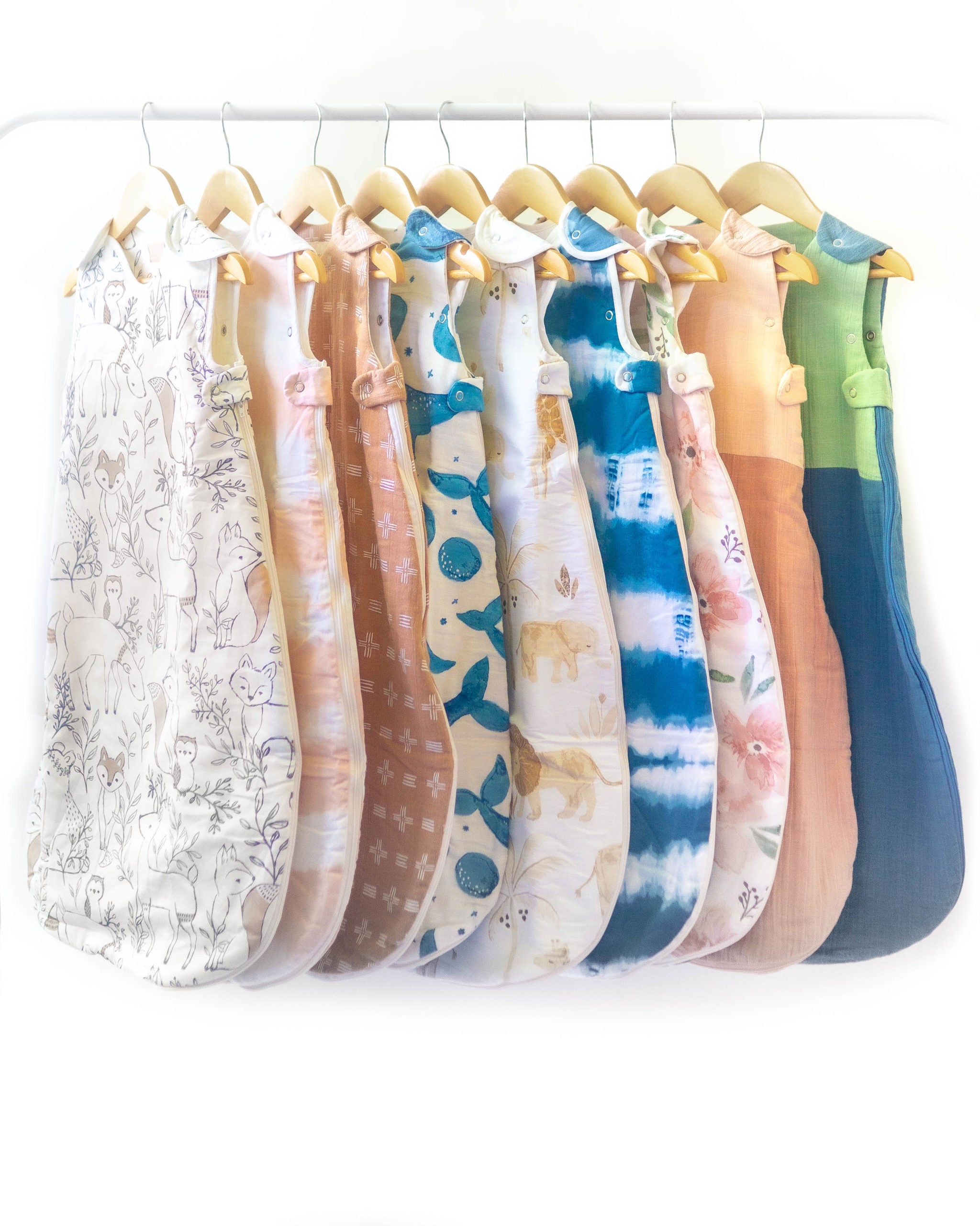 Kaleidoscope Wearable Blanket 0-9mo. (Riverstone &amp; Evergreen)