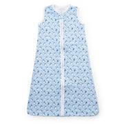 Wearable Boys' Blanket Penguin Party Blue