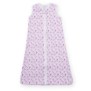 Wearable Girls' Blanket Penguin Party Pink